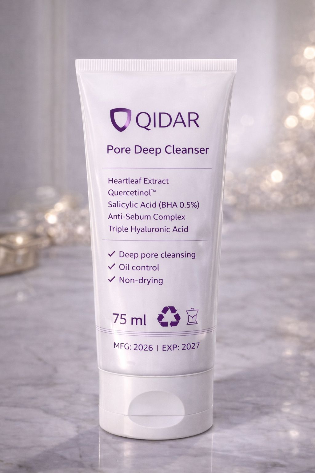 منظف المسام العميق QIDAR